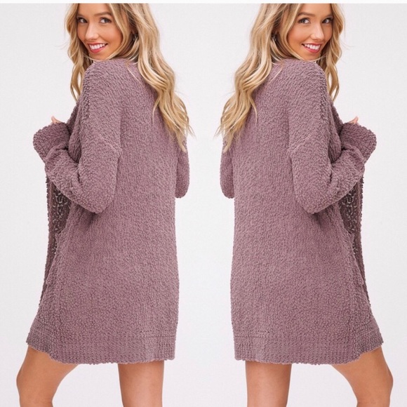 SUPER SOFT MOCHA MUST HAVE CARDIGAN - Picture 3 of 4